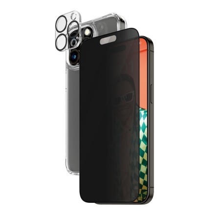 PanzerGlass Privacy 3-in-1-Pack iPhone 2023 6.7 Pro Max Pellicola proteggischermo trasparente Apple 1 pz