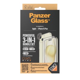 PanzerGlass B1174+2811 protezione per lo schermo e il retro dei telefoni cellulari Pellicola proteggischermo trasparente Apple