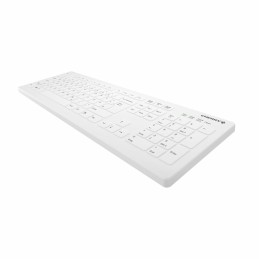 CHERRY AK-C8112 tastiera RF Wireless QWERTZ Tedesco Bianco