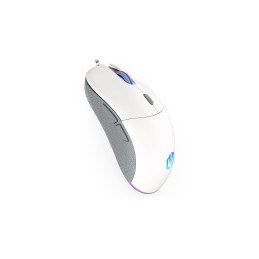 ENDORFY GEM Plus Onyx White mouse Giocare Mano destra USB tipo-C Ottico 19000 DPI