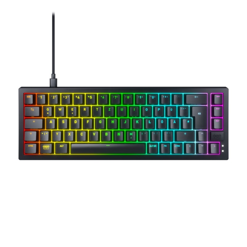 Cherry Keyboard Xtrfy K5V2 RGB Compact Gaming MX2A RED[DE] black+++ kompaktes 65%-Format