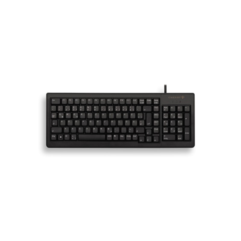 CHERRY XS G84-5200 tastiera Ufficio USB + PS 2 AZERTY Francese Nero