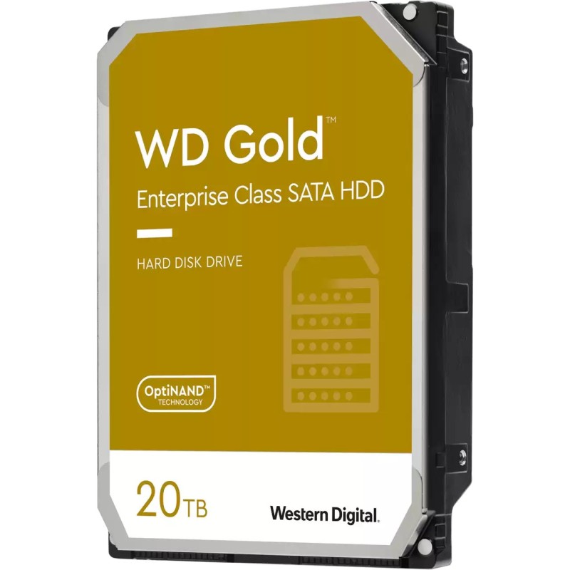 Western Digital Gold 3.5" 20 TB Serial ATA III Western Digital Gold 3.5" 20 TB Serial ATA III