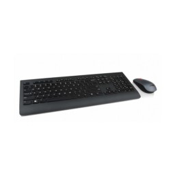 Lenovo 4X30H56828 tastiera Mouse incluso Universale RF Wireless QWERTY Inglese UK Nero