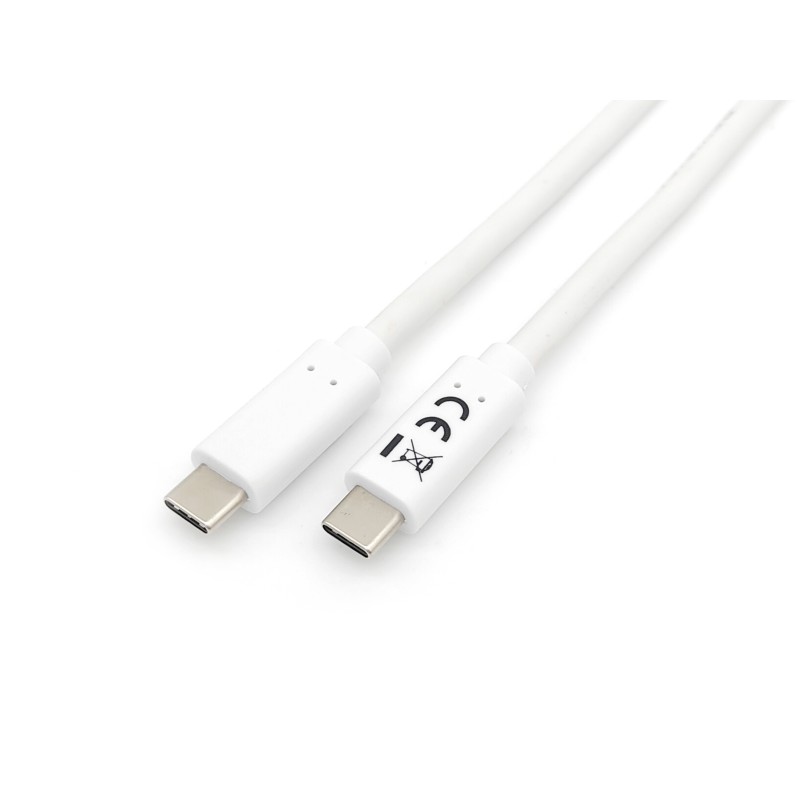 Equip 128362 cavo USB 2 m USB 3.2 Gen 1 (3.1 Gen 1) USB C Bianco Equip 128362 cavo USB 2 m USB 3.2 Gen 1 (3.1 Gen 1) USB C Bianco