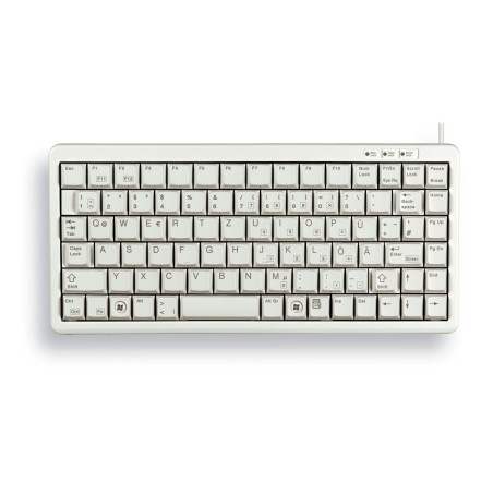 CHERRY G84-4100 tastiera Universale USB + PS 2 QWERTY Inglese UK Grigio