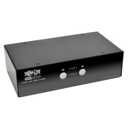 Tripp Lite B004-DPUA2-K switch per keyboard-video-mouse (kvm) Nero