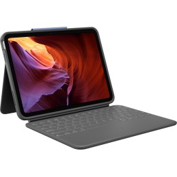 Logitech Rugged Folio QWERTY Inglese UK Smart Connector Grafite