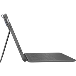 Logitech Rugged Folio QWERTY Inglese UK Smart Connector Grafite