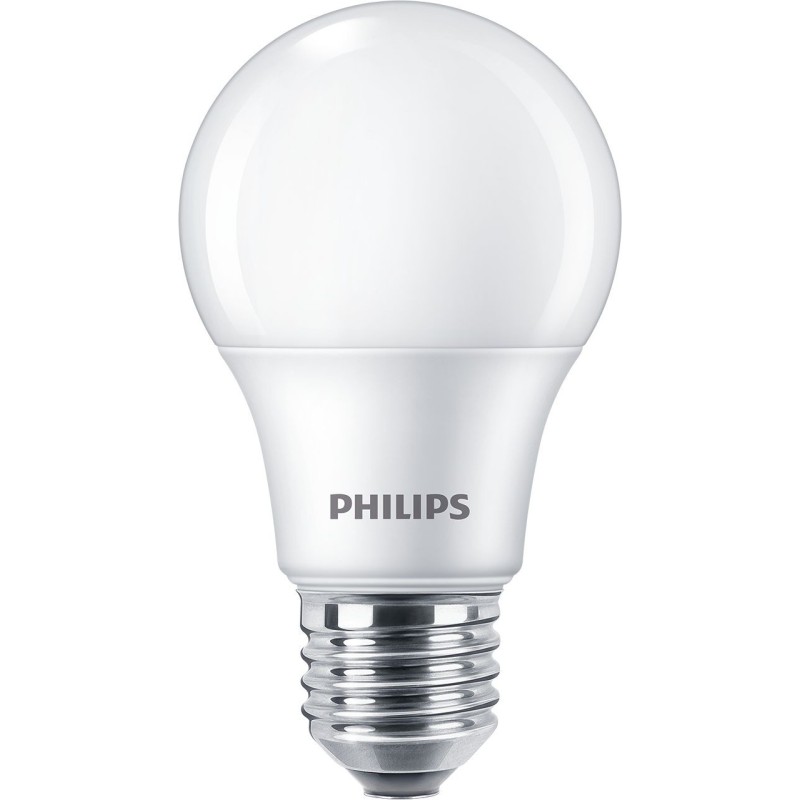 Philips LED Normallampe mit 60W, E27 Sockel, Matt, Warmwhite (2700K) 6er Pack