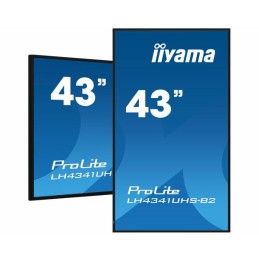 iiyama LH4341UHS-B2 visualizzatore di messaggi 108 cm (42.5") LCD 500 cd m² 4K Ultra HD Processore integrato Android 8.0 18 7