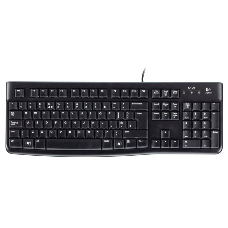 Logitech K120 - Tastatur - USB - Tschechisch