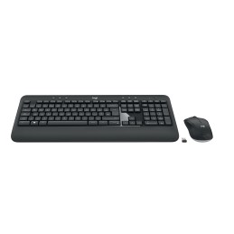 Logitech Advanced MK540 tastiera Mouse incluso Universale USB QWERTY Spagnolo Nero, Bianco