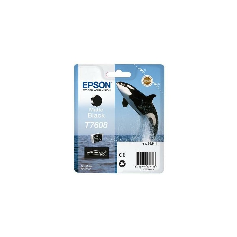 Epson T7608 - 25.9 ml - mattschwarz - original