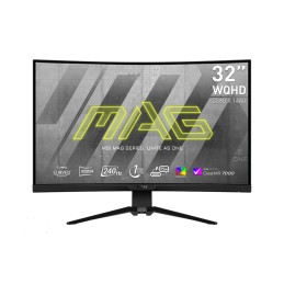 MSI MAG 325CQRXFDE Monitor PC 80 cm (31.5") 2560 x 1440 Pixel Wide Quad HD Nero