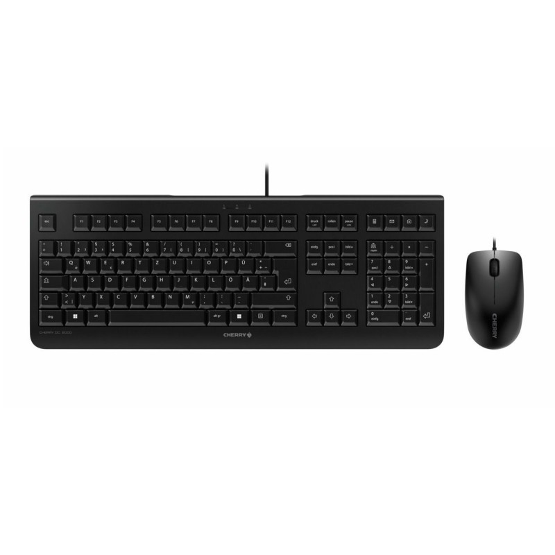 Cherry DC 2000 - Tastatur-und-Maus-Set - USB