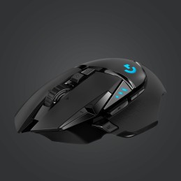 Logitech G G502 Lightspeed mouse Giocare Mano destra RF Wireless 25600 DPI