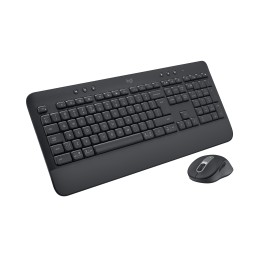 Logitech Signature MK650 Combo For Business tastiera Mouse incluso Ufficio Bluetooth QWERTZ Ceco, Slovacco Grafite