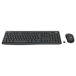 Logitech MK370 Combo for Business tastiera Mouse incluso Ufficio RF senza fili + Bluetooth QWERTY Portoghese Grafite