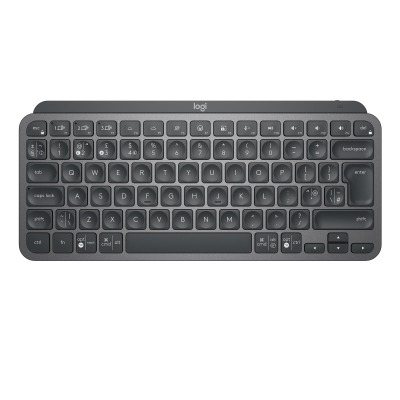 Logitech MX Keys Mini tastiera Ufficio RF senza fili + Bluetooth QWERTY US International Grafite