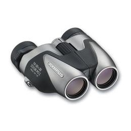 Olympus 10-30x25 Zoom PC I binocolo Porro Nero, Argento