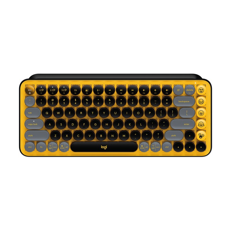Logitech POP Keys Wireless Mechanical Keyboard With Emoji Keys tastiera Universale RF senza fili + Bluetooth QWERTY Spagnolo