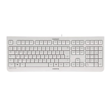 CHERRY KC 1000 tastiera Universale USB AZERTY Belga Grigio