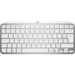 Logitech MX Keys Mini tastiera Ufficio RF senza fili + Bluetooth ĄŽERTY Francese Grigio