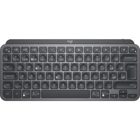 Logitech MX Keys Mini tastiera Ufficio RF senza fili + Bluetooth QWERTZ Svizzere Grafite