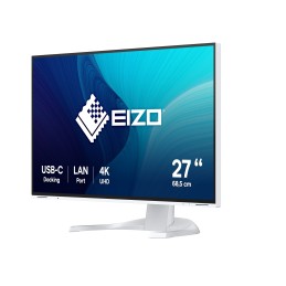 EIZO FlexScan EV2740X-WT Monitor PC 68,6 cm (27") 3840 x 2160 Pixel 4K Ultra HD LCD Bianco