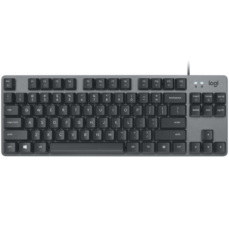 Logitech K835 TKL Mechanical Keyboard tastiera Ufficio USB Tedesco Grafite, Grigio Logitech K835 TKL Mechanical Keyboard tastiera Ufficio USB Tedesco Grafite, Grigio