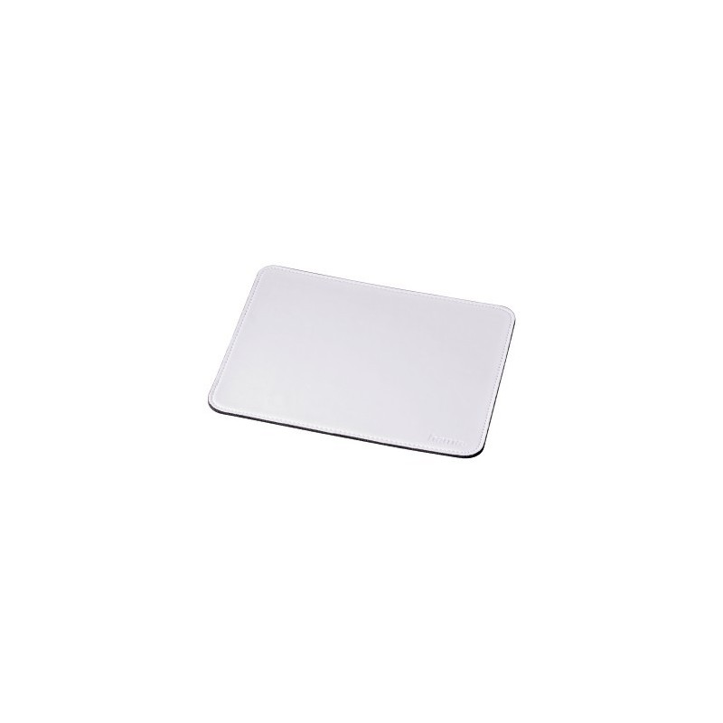 Hama Mouse pad similpelle per MAC, bianco