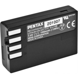 Pentax D-LI109 Ioni di Litio 1050 mAh