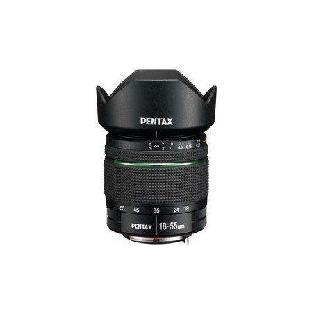 Pentax DA 18-55mm f 3.5-5.6 AL WR Nero