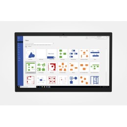 Microsoft Visio Professional 2021 Grafico Public Key Certificate (PKC) 1 licenza e Tedesca