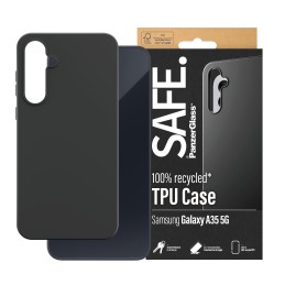 PanzerGlass SAFE. by Case Samsung New A34 5G Black custodia per cellulare Cover Trasparente