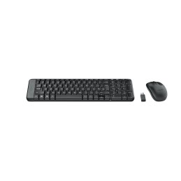 Logitech Wireless Combo MK220 tastiera Mouse incluso Ufficio RF Wireless QWERTY Greco Nero