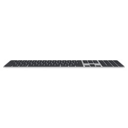 Apple Magic Keyboard tastiera Universale USB + Bluetooth QWERTY Inglese Argento, Nero