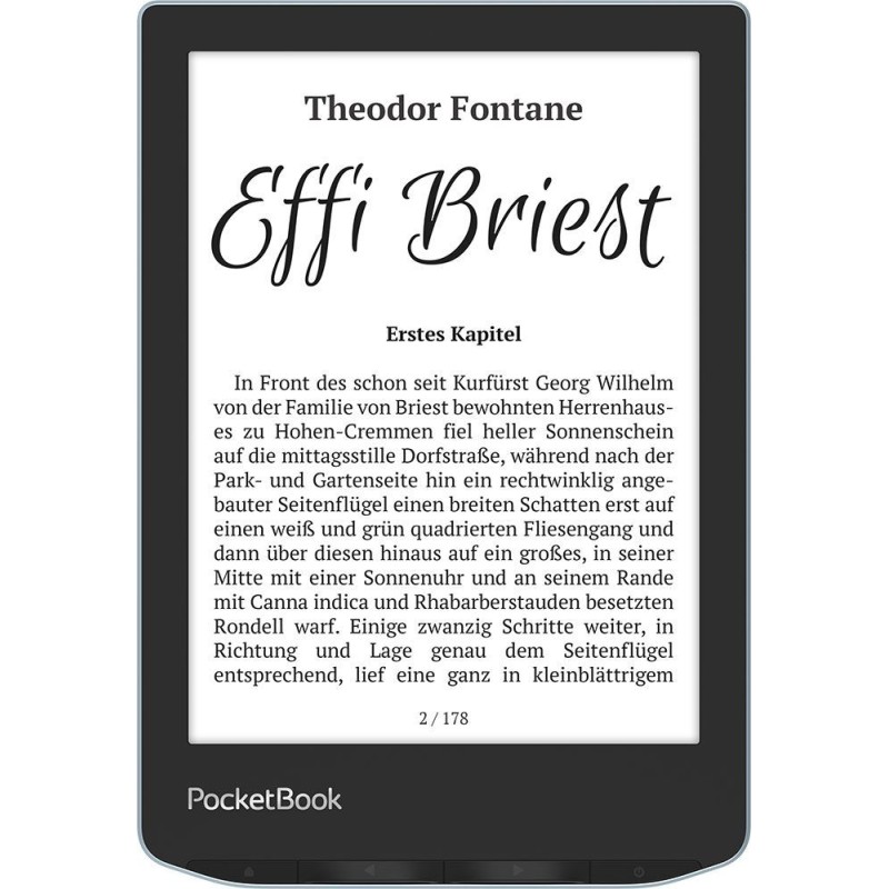 PocketBook Verse lettore e-book 8 GB Wi-Fi Azzurro