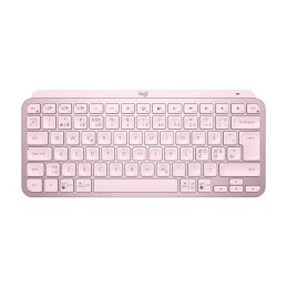 Logitech MX Keys Mini tastiera Universale RF senza fili + Bluetooth QWERTY Nordic Rosa
