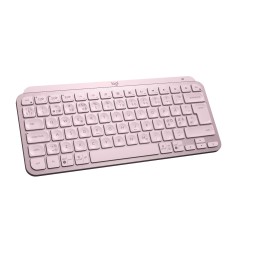 Logitech MX Keys Mini tastiera Universale RF senza fili + Bluetooth QWERTY Nordic Rosa