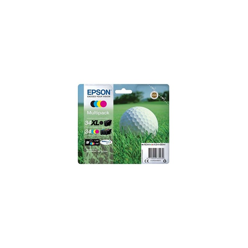 Epson Golf ball T3479 cartuccia d'inchiostro 1 pz Originale Nero, Ciano, Magenta, Giallo