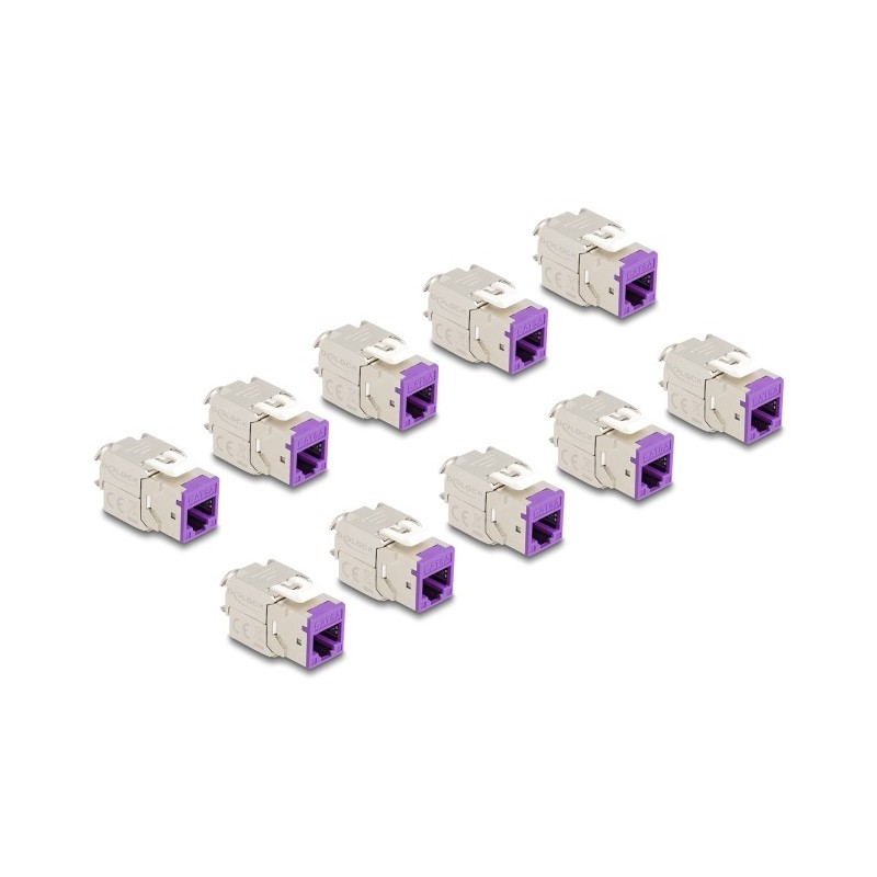 Delock Keystone-Modul - RJ-45 (W) zu LSA (W)