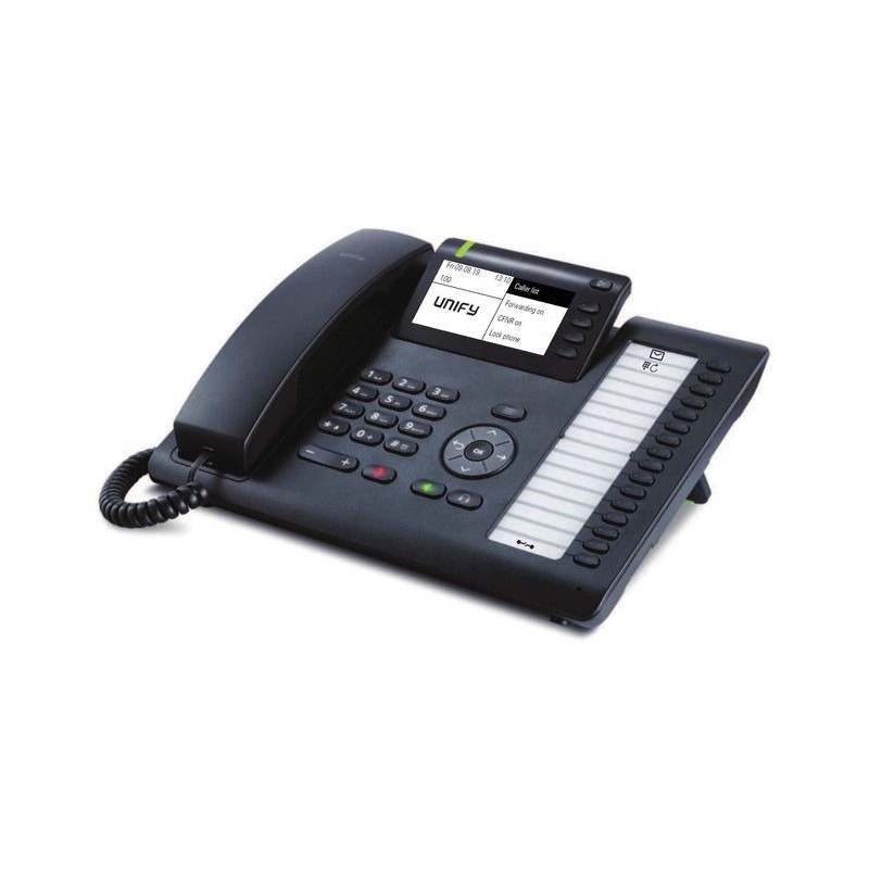 Unify OpenScape DeskPhone CP400T telefono IP Nero TFT