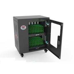 Alcasa PCT01-A20S portable device management cart& cabinet Libera installazione Nero