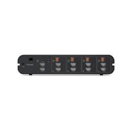 Belkin F1DN204KVM-UNN4 switch per keyboard-video-mouse (kvm) Montaggio rack Nero