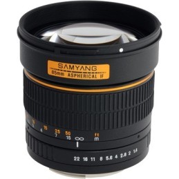 Samyang 85mm 1:1,4 Canon