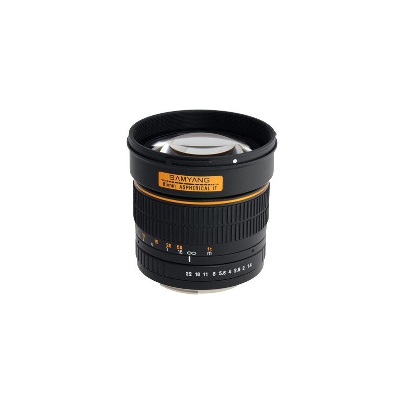 Samyang 85mm f 1.4 IF MC Aspherical MILC Teleobiettivo Nero