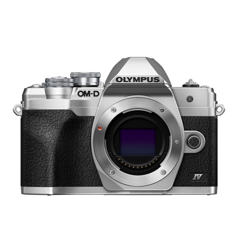 Olympus OM-D E‑M10 Mark IV 4 3" Corpo MILC 20,3 MP Live MOS 5184 x 3888 Pixel Argento