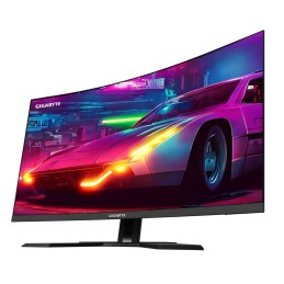 GIGABYTE M32QC 31.5" Monitor da Gioco Curvo QHD - 2560 x 1440 (QHD), 1500R, 165Hz, 1ms, 350 cd m2, FreeSync Premium Pro,